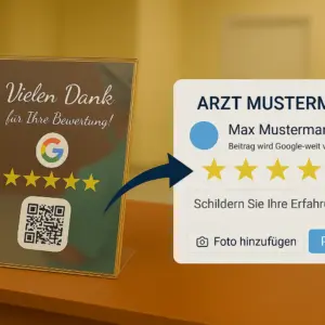 Ärzte google Bewertungen pushen