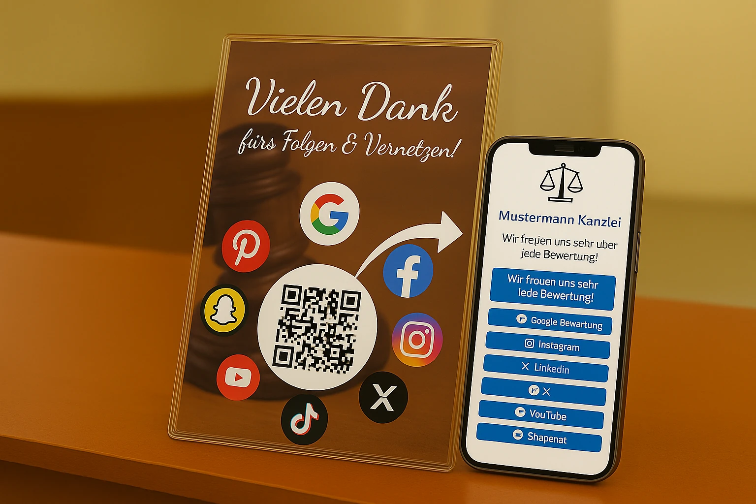 Landingpage für Kanzleien